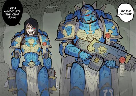 Ultramarines Fanart by @taojinn015 : ImaginaryWarhammer Warhammer 40k ...