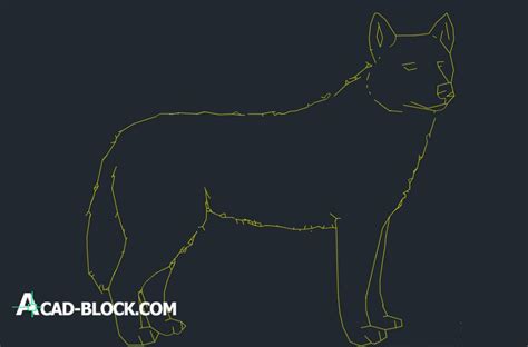 CAD Animal Block DWG - Free CAD Blocks Dwg Autocad