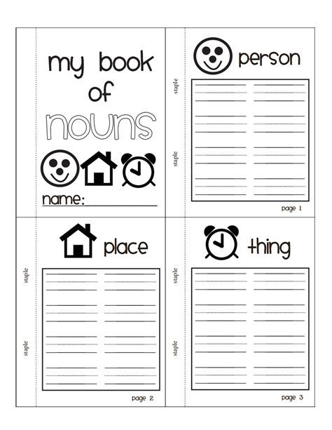 noun freebie.pdf | Teaching language arts, Teaching writing, Classroom ...