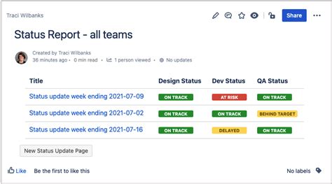 Create a custom report | Confluence Cloud | Atlassian Support