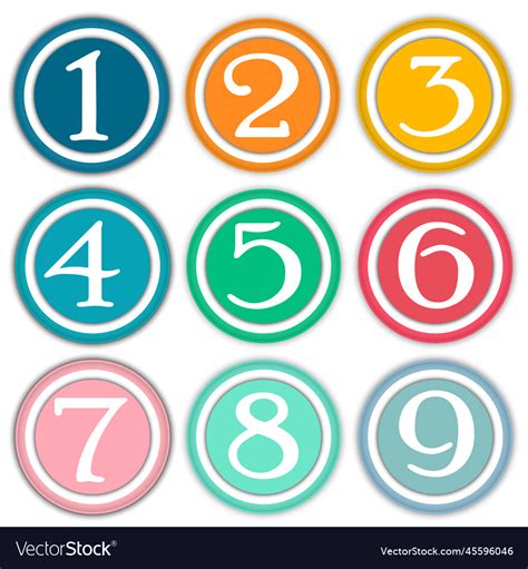 Free Printable Numbers In Circles – NBKomputer