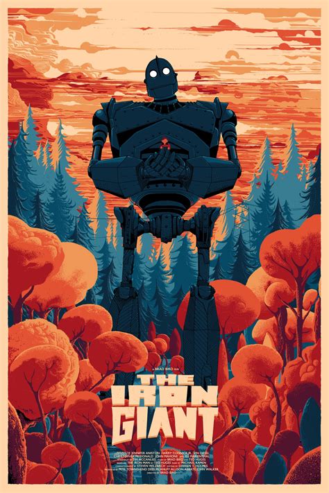 The Iron Giant screen print - Kilian Eng - Debut Art | Movie poster art ...