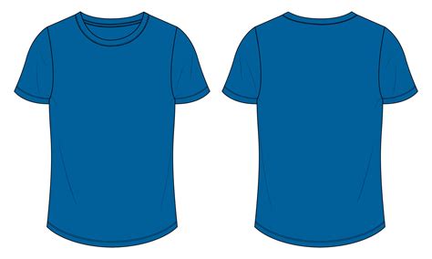 Blue T Shirt Template Vector Art, Icons, and Graphics for Free Download