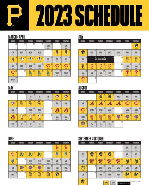 Pittsburgh Pirates 2024 Promotional Schedule - Alta Cecilia