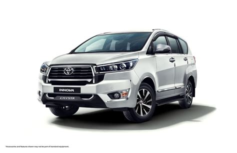 New Toyota Innova Crysta ZX and VX Variant Prices Announced