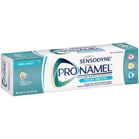 Sensodyne Pronamel Fresh Breath Enamel Toothpaste for Sensitive Teeth ...