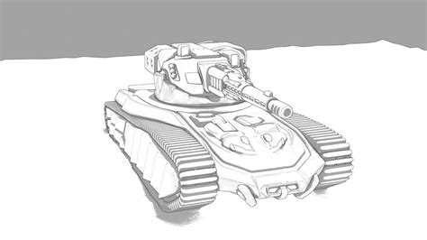 Scorpion Light Tank (WIP) by StreigerDesign on DeviantArt