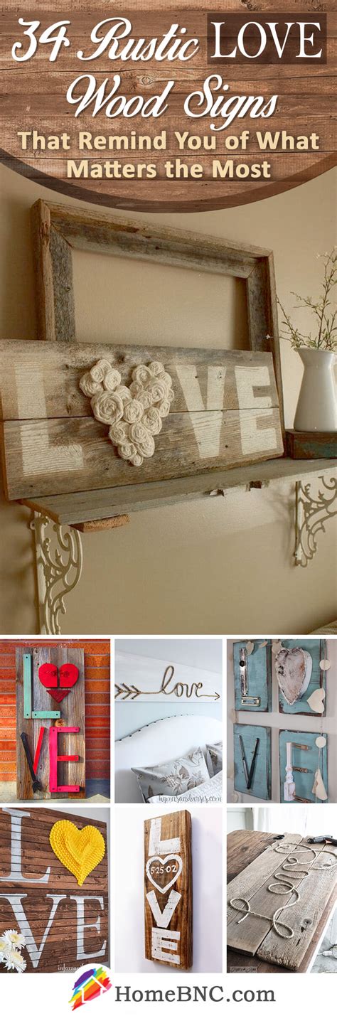 34 Best LOVE Wood Sign Ideas and Designs for 2020