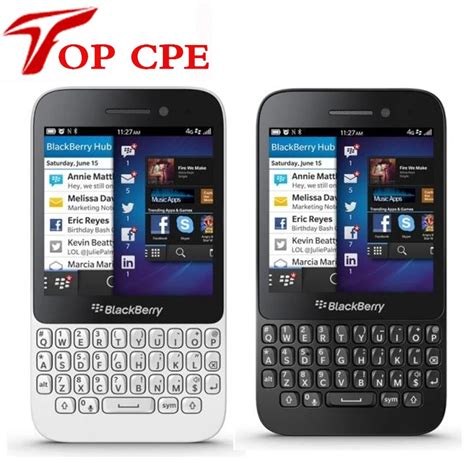 Blackberry OS Smartphone QWERTY Keyboard Q5 Blackberry Refurbished ...