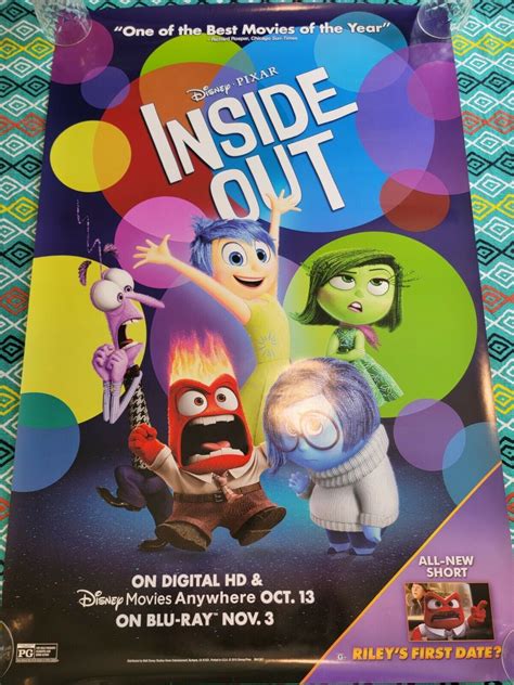 Pixar Inside Out Poster