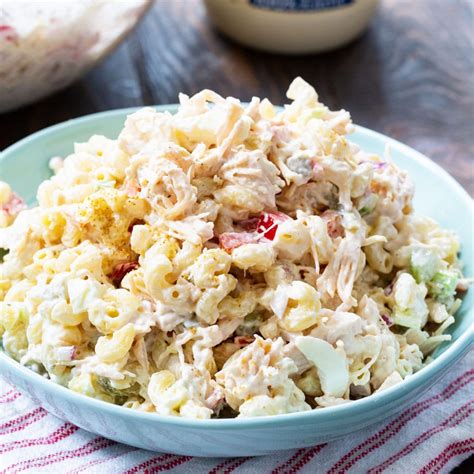 Chicken Macaroni Salad - Spicy Southern Kitchen