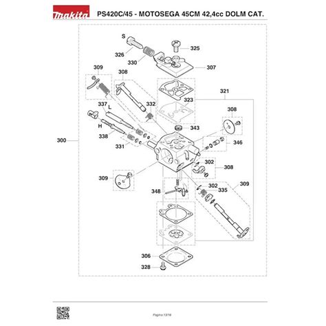 Dolmar Spare Parts for Chainsaw PS420C/45 45CM 42,4cc Catalyzed