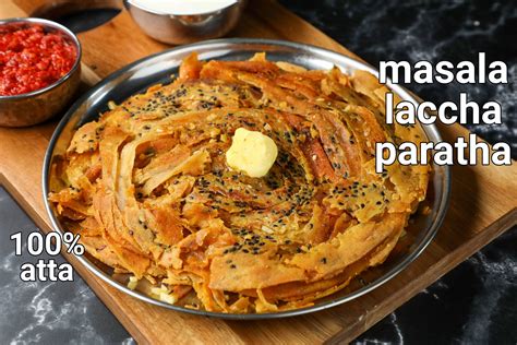 masala lachha paratha recipe | masala laccha paratha | masala parantha