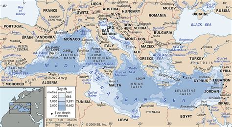 Mediterranean Sea | Facts, History, Islands, & Countries | Britannica