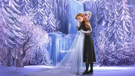 Anna Elsa Hugging HD Frozen 2 Wallpapers | HD Wallpapers | ID #72096