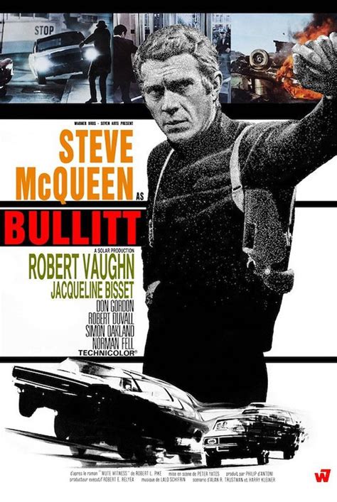 Steve Mcqueen Bullitt Movie Poster 24 X 36 Size - Etsy