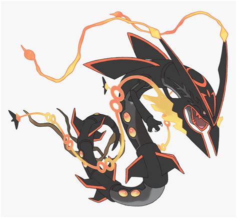 Mega Evolution Shiny Rayquaza, HD Png Download , Transparent Png Image ...