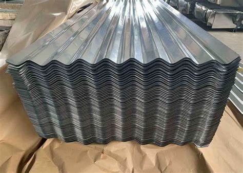 0.14-1.5mm Thickness Regular Spangle Galvanized Corrugated Metal ...