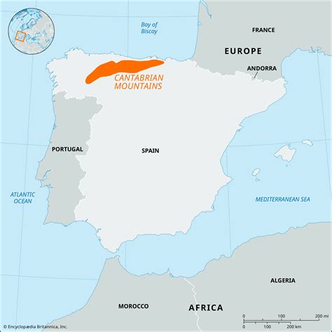 Cantabrian Mountains | Spain, Map, & Facts | Britannica