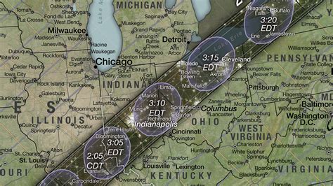 2024 Solar Eclipse Path Illinois Map - Ashli Camilla