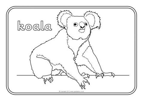 Coloring Pages Of Australian Animals