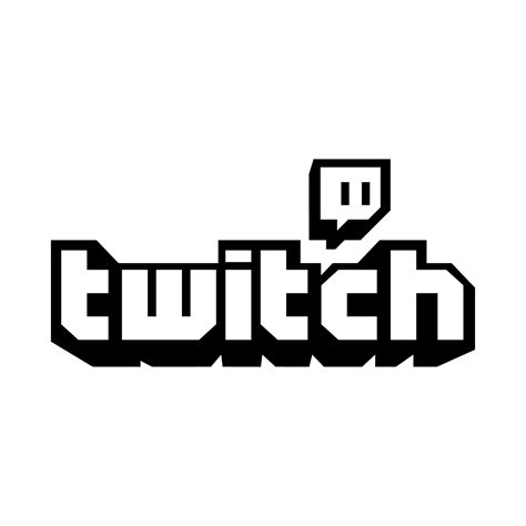 White Twitch Logo