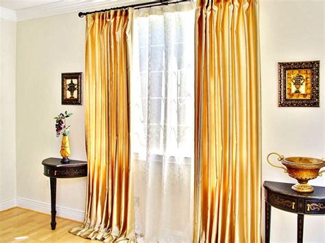 Gold Color Living Room Curtains | www.resnooze.com