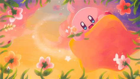 Kirby PC wallpaper - Doodliver's Ko-fi Shop - Ko-fi ️ Where creators ...