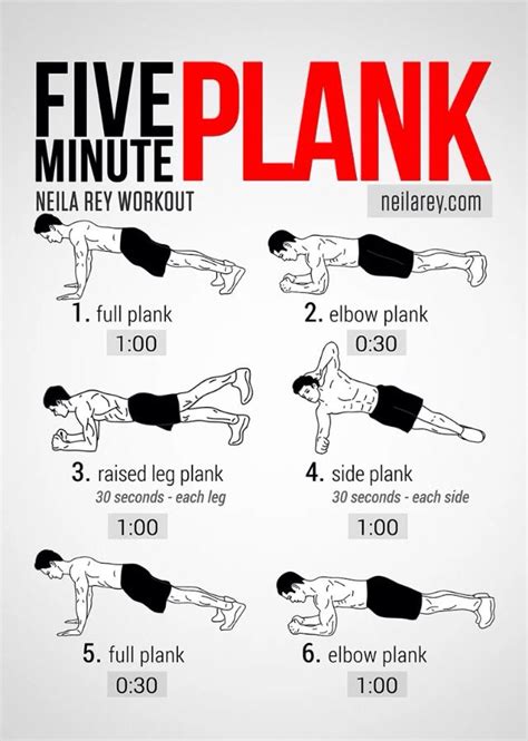 Plank Challenge 1 | Workout routine for men, Pinterest workout, Workout ...