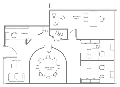 Office Layout | Types and Design Ideas - Edraw