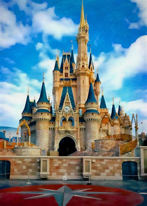 Disney Castle Wall Mural