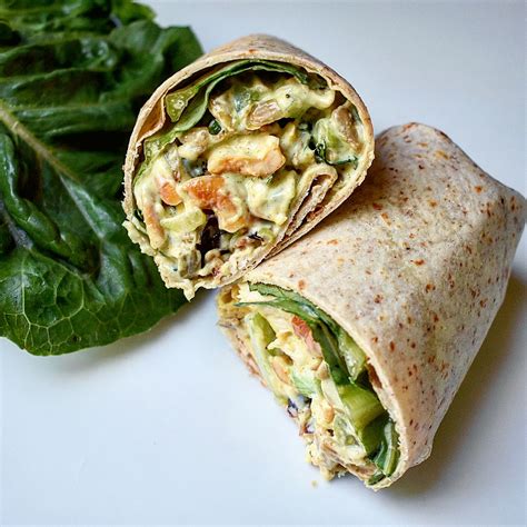 Curried Chicken Salad Wraps • Chef Jen