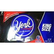 York Peppermint Patties, King Size: Calories, Nutrition Analysis & More ...