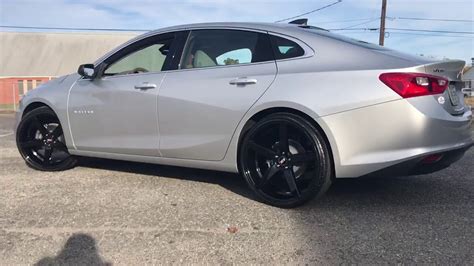 2015 Chevy Malibu Black Rims