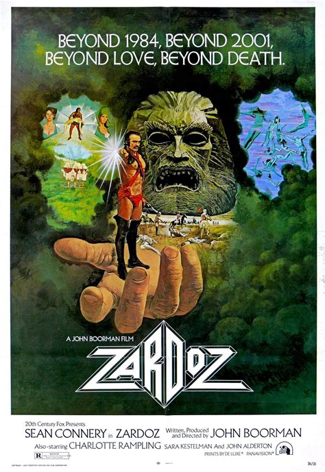 Zardoz (1974) 1 | Movie posters, Zardoz movie, Zardoz