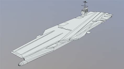 3D Model Aircraft Carrier - TurboSquid 2085912