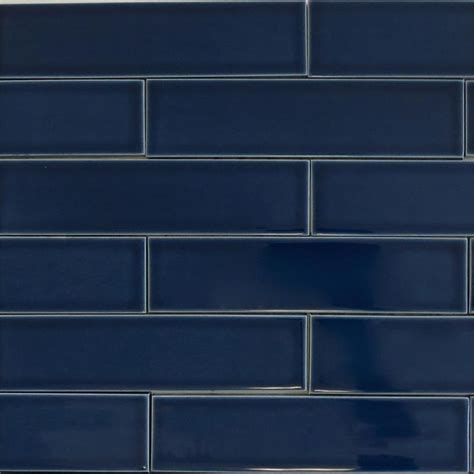 Ceramic Subway Tile Caspian Blue | modwalls Designer Tile | Blue subway ...