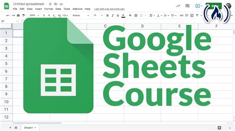 Learn Google Sheets for Beginners – Full Course