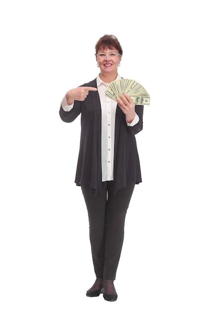 Premium Photo | Happy cheerful businesswoman in black suit holding ...