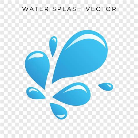 water splash vector gradient style splash 35265156 Vector Art at Vecteezy