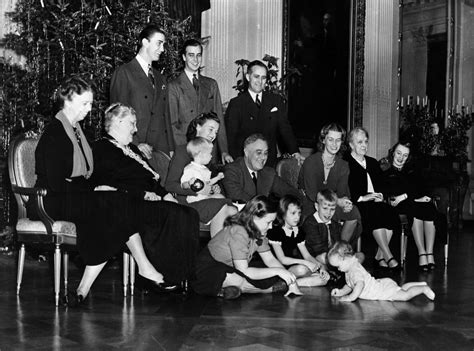 Roosevelt Family 1939. Npresident Franklin Delano Roosevelt And His ...