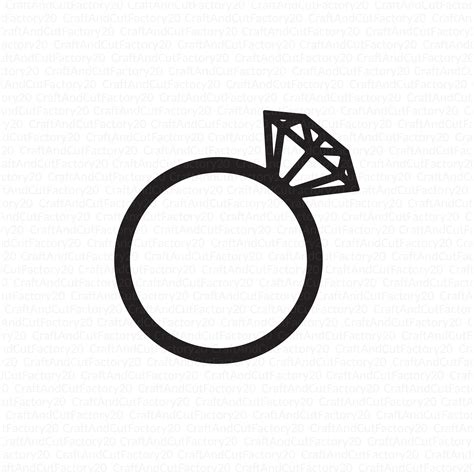 Engagement Ring Silhouette