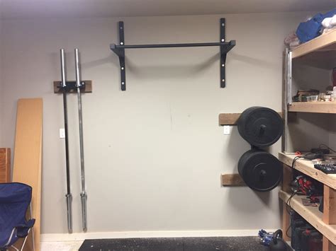 Home Gym Wall Mounted Pull Up Bar - Mural Wall