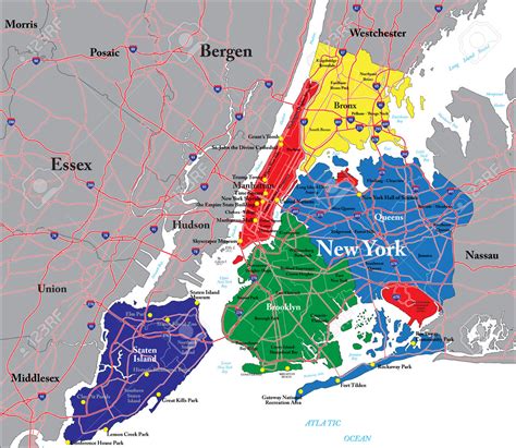 List 91+ Pictures Map Of The Boroughs Of New York Stunning