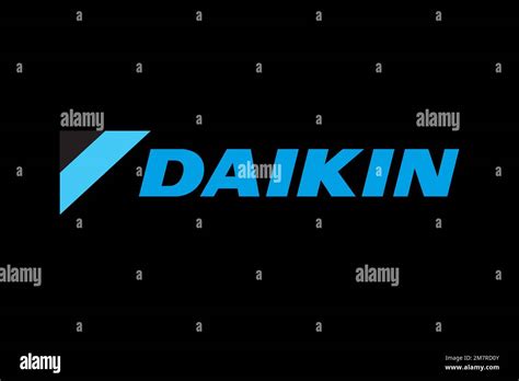 Daikin, Logo, Black background Stock Photo - Alamy