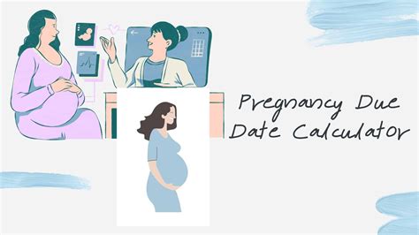 Pregnancy Due Date Calculator - illustrated Tea Cup