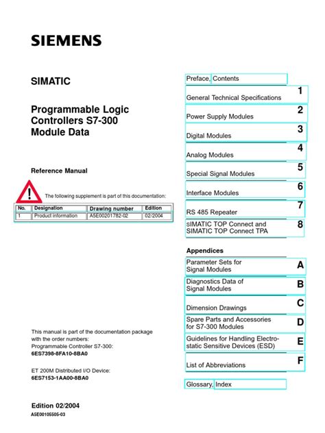 Manual S7-300 | PDF | Central Processing Unit | Parameter (Computer ...