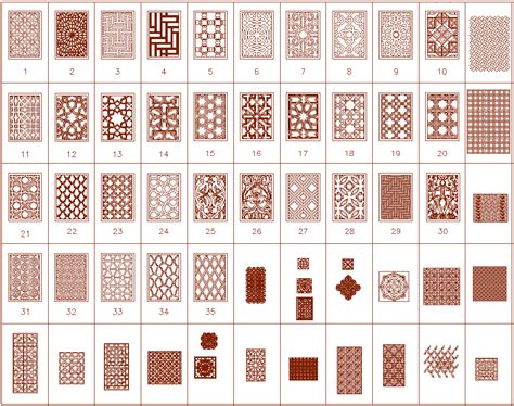 Blocks of floor pattern designs dwg file - Cadbull