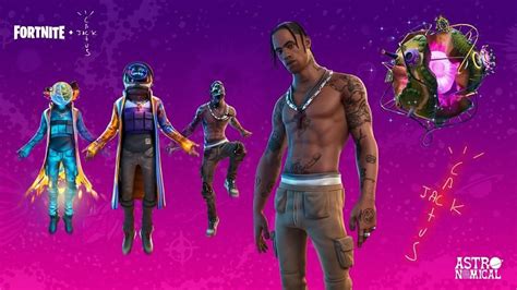 Fortnite: Scrapped Travis Scott concept art revealed