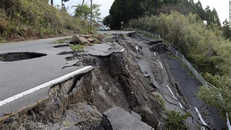 Japan quakes: Drone shows widespread landslides - CNN